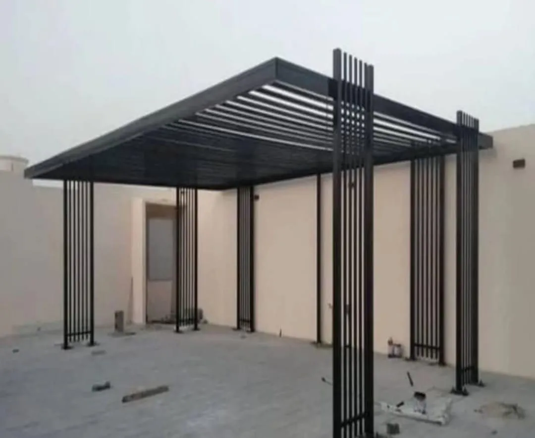 مظلات وسواتر وجميع أعمال الحداده